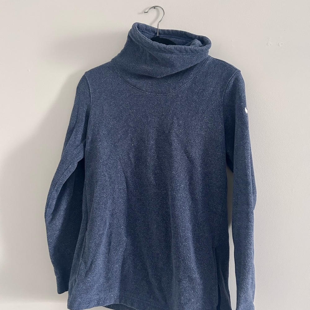 Nike Dark Blue Cowl Neck Fleece Sweatshirt